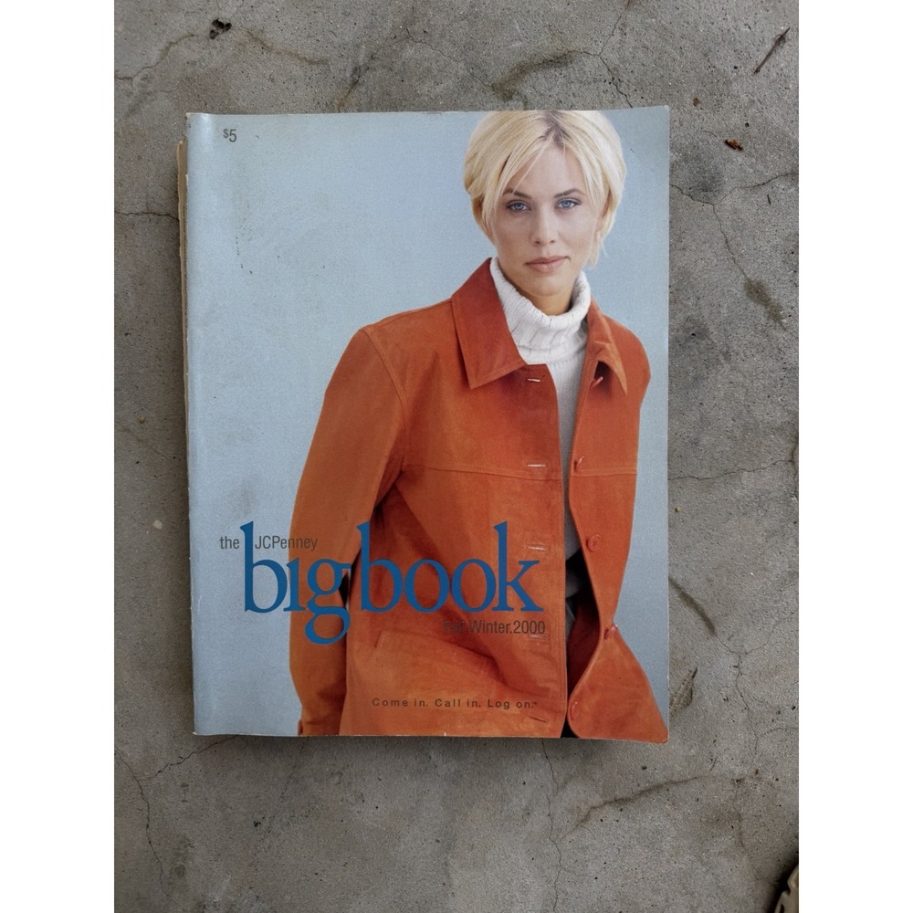 JC Penney Fall Winter 2000 Catalog Big Book Fashion Clothing Jewelry Home 1400pg